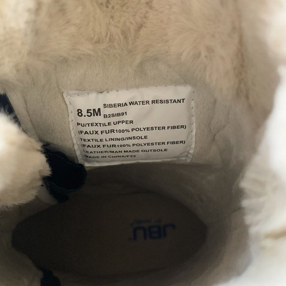 JBU by Jambu Siberia B2S1B91 Water-Resistant Snow Boot Women 8.5M Faux Fur S0332 - Picture 7 of 8